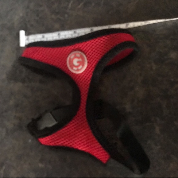 Gooby Red Small Dog Harness - Picture 3 of 3